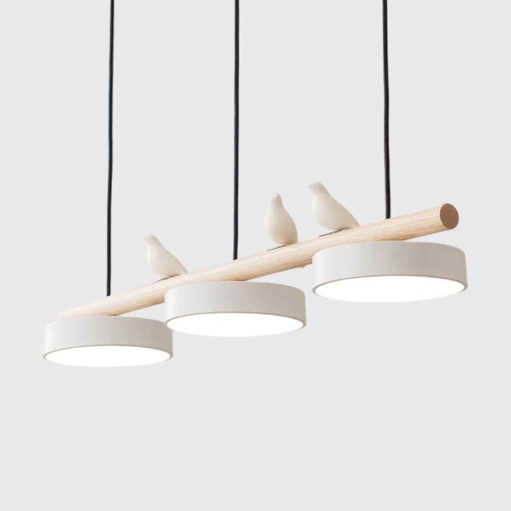 Breeza Chandelier | Nature-Inspired LED with Adjustable Height