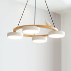 Breeza Chandelier | Nature-Inspired LED with Adjustable Height