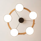 Breeza Chandelier | Nature-Inspired LED with Adjustable Height