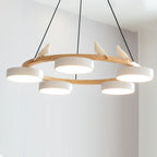 Breeza Chandelier | Nature-Inspired LED with Adjustable Height