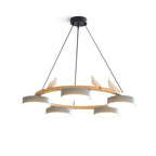 Breeza Chandelier | Nature-Inspired LED with Adjustable Height