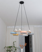 Breeza Chandelier | Nature-Inspired LED with Adjustable Height