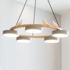Breeza Chandelier | Nature-Inspired LED with Adjustable Height