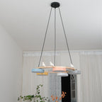 Breeza Chandelier | Nature-Inspired LED with Adjustable Height