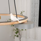 Breeza Chandelier | Nature-Inspired LED with Adjustable Height