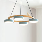 Breeza Chandelier | Nature-Inspired LED with Adjustable Height