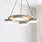 Breeza Chandelier | Nature-Inspired LED with Adjustable Height