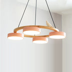 Breeza Chandelier | Nature-Inspired LED with Adjustable Height