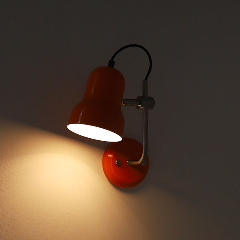 Adjustable Task Wall Sconce, Bell Shade