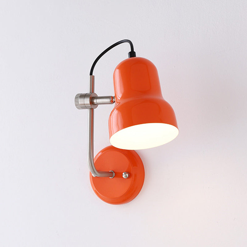Adjustable Task Wall Sconce, Bell Shade