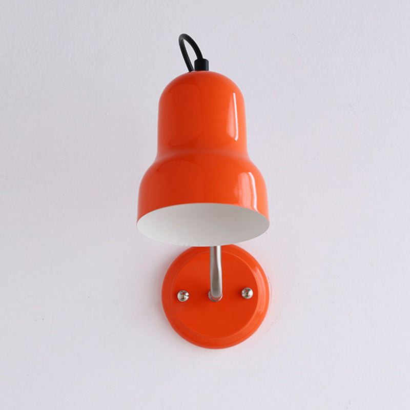 Adjustable Task Wall Sconce, Bell Shade