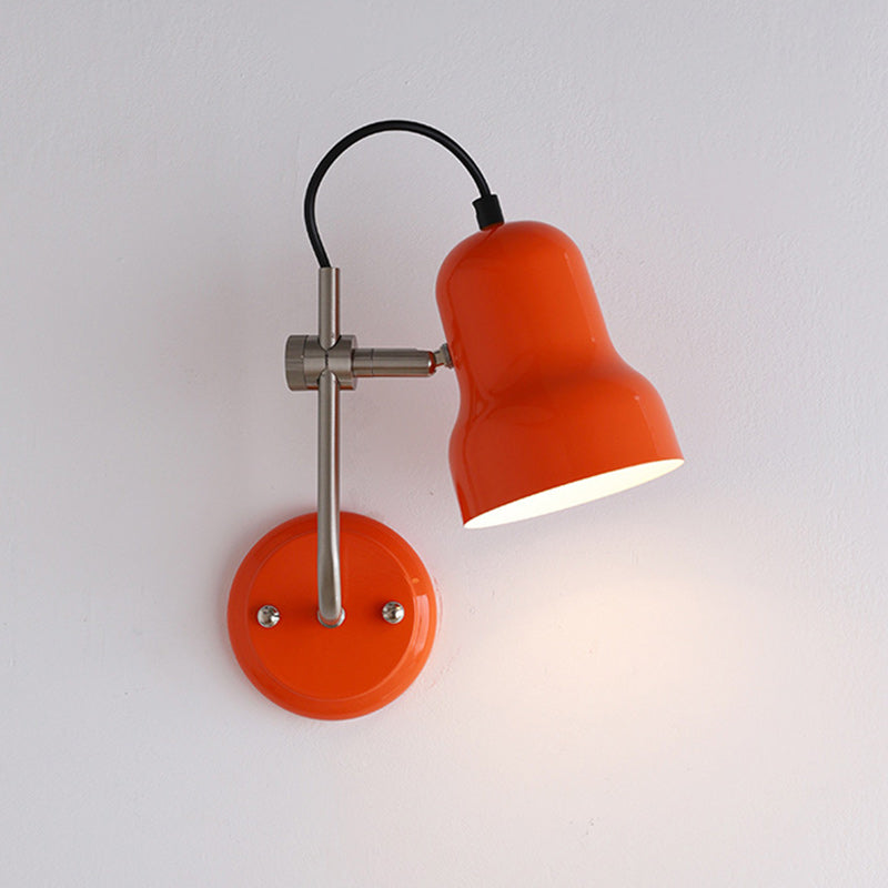 Adjustable Task Wall Sconce, Bell Shade