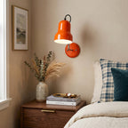 Adjustable Task Wall Sconce, Bell Shade