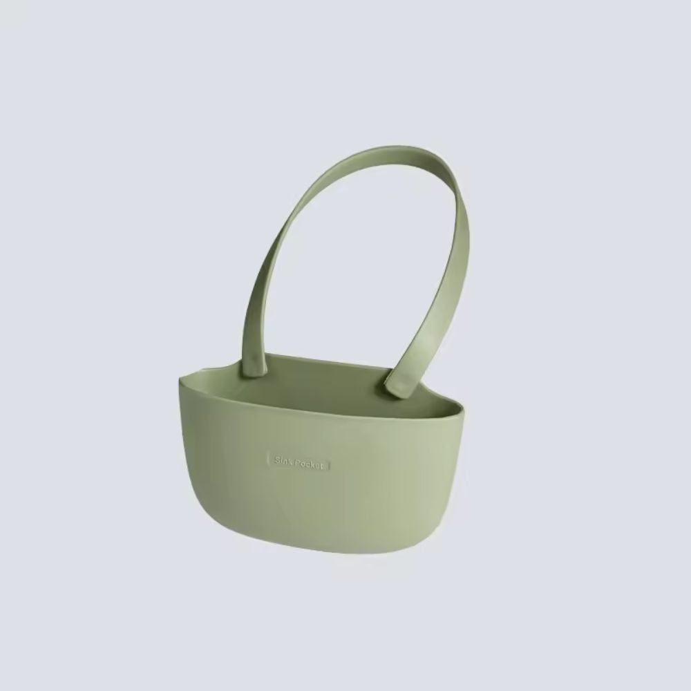Sink Organizer Silicone Hanging Sponge Holder Drain Basket