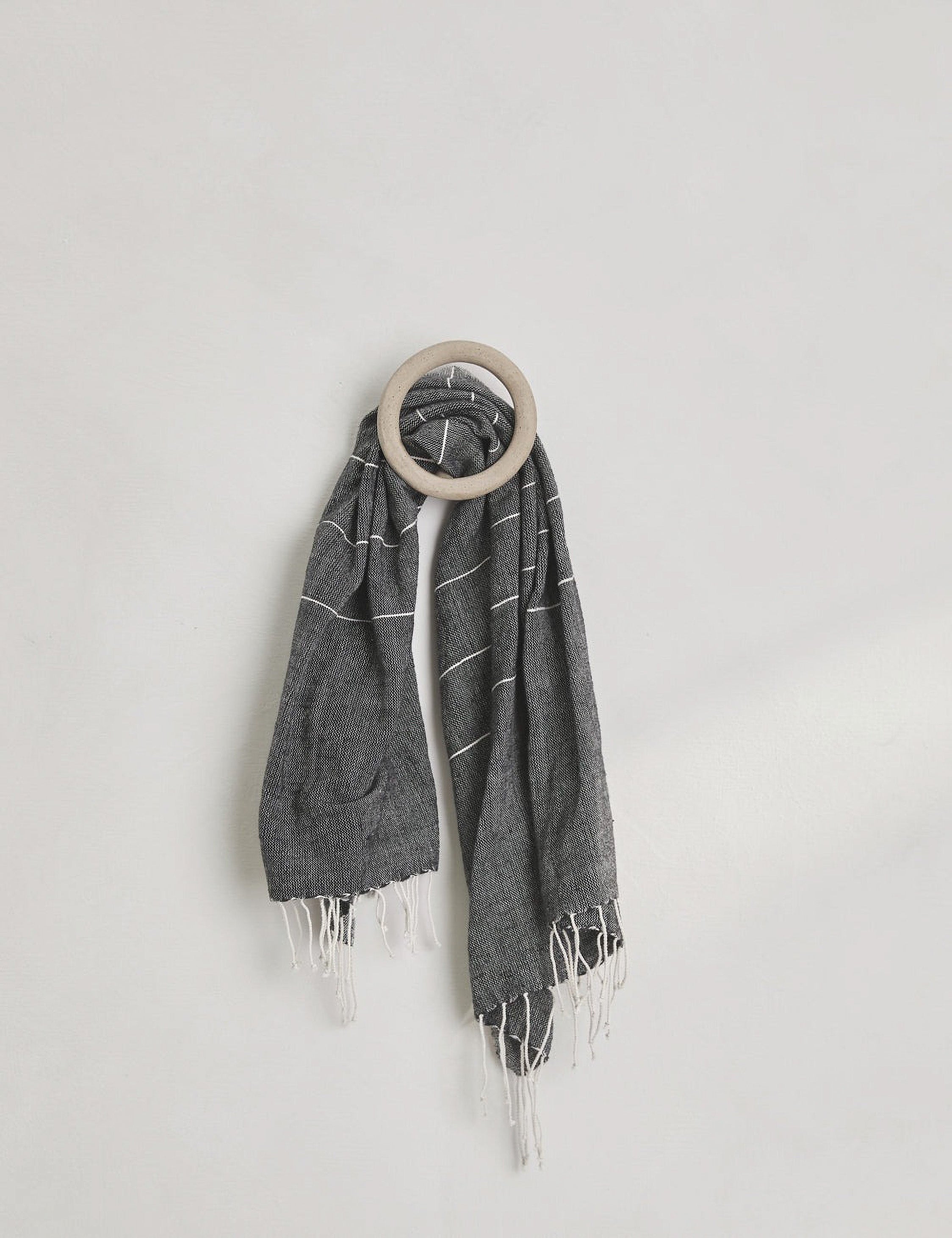 Bela Wall Hook | Handmade Circular Design, Artisan Texture