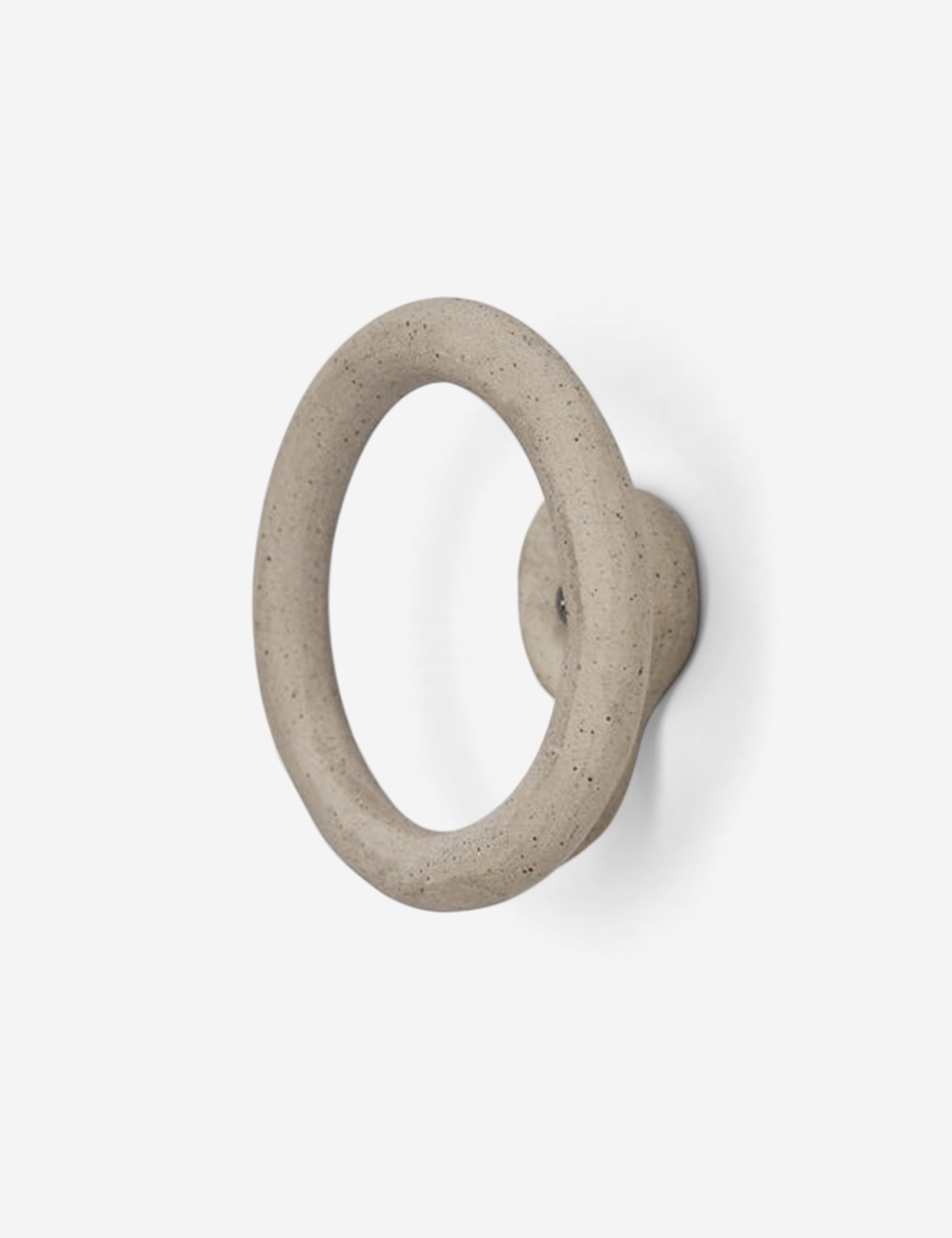 Bela Wall Hook | Handmade Circular Design, Artisan Texture