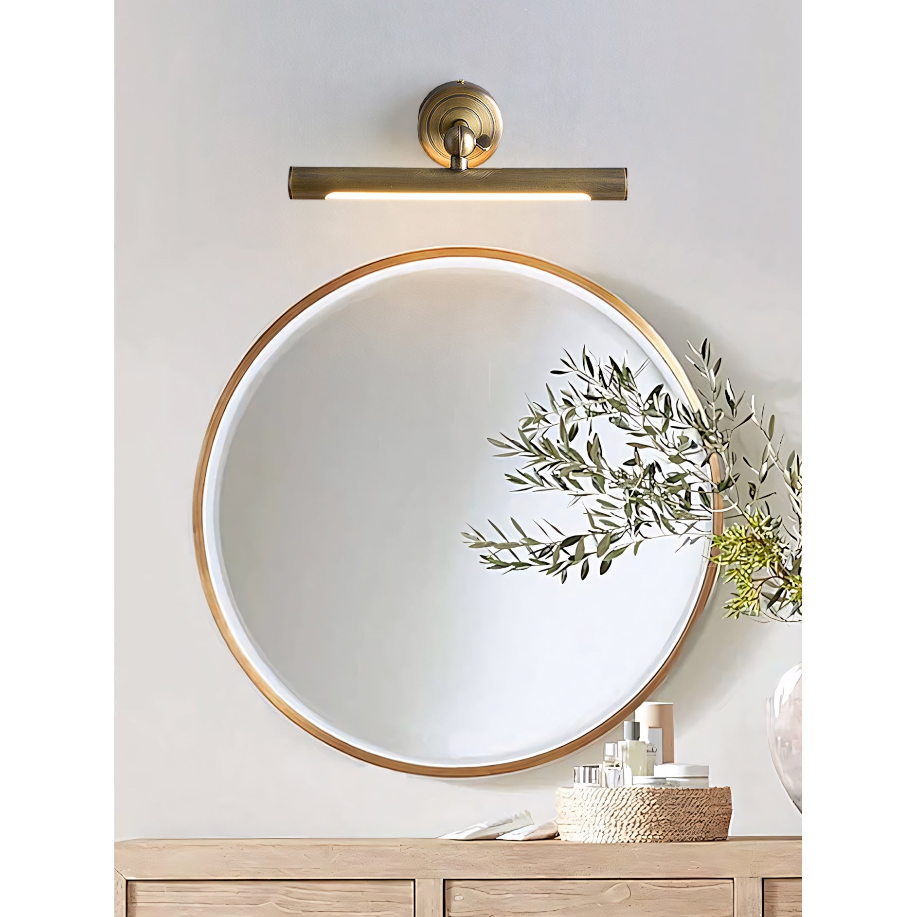 Pivoting LED Picture Light, Frosted Acrylic Diffuser