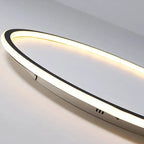 Scandinavian LED Round Ceiling Lamp | 1-Light