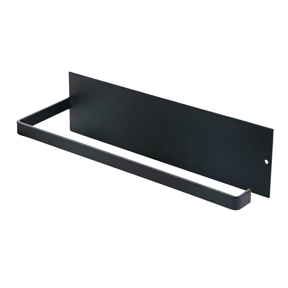 Wall Mounted Kitchen Roll Holder Iron Adhesive Space Saving