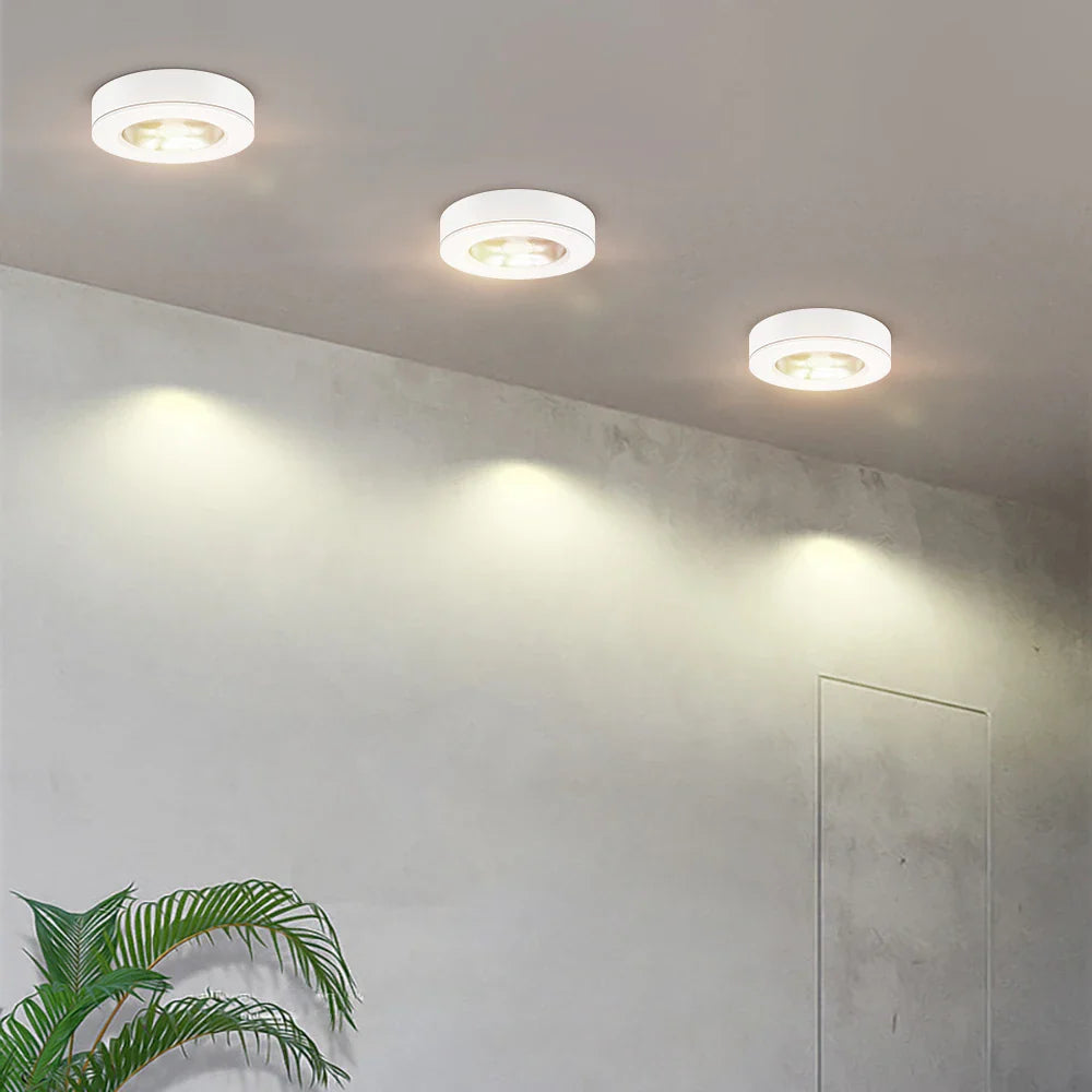 Ceiling LED Spotlight Aluminum Low Profile 7.5cm Cool Natural Warm White