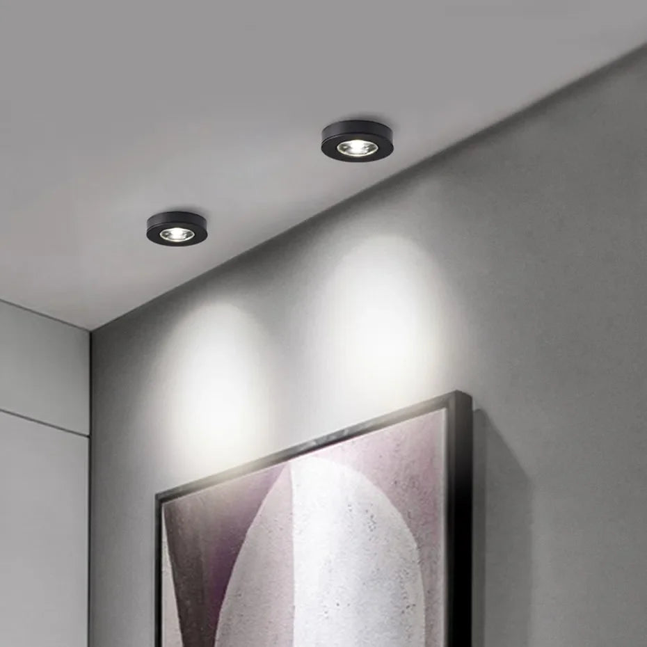 Ceiling LED Spotlight Aluminum Low Profile 7.5cm Cool Natural Warm White