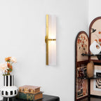 Slim Glass Tube LED Wall Light, Modernist