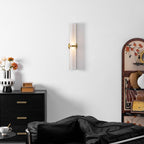 Slim Glass Tube LED Wall Light, Modernist