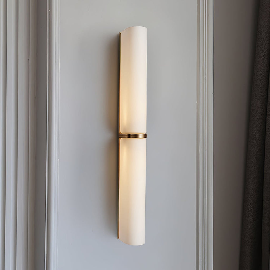 Slim Glass Tube LED Wall Light, Modernist