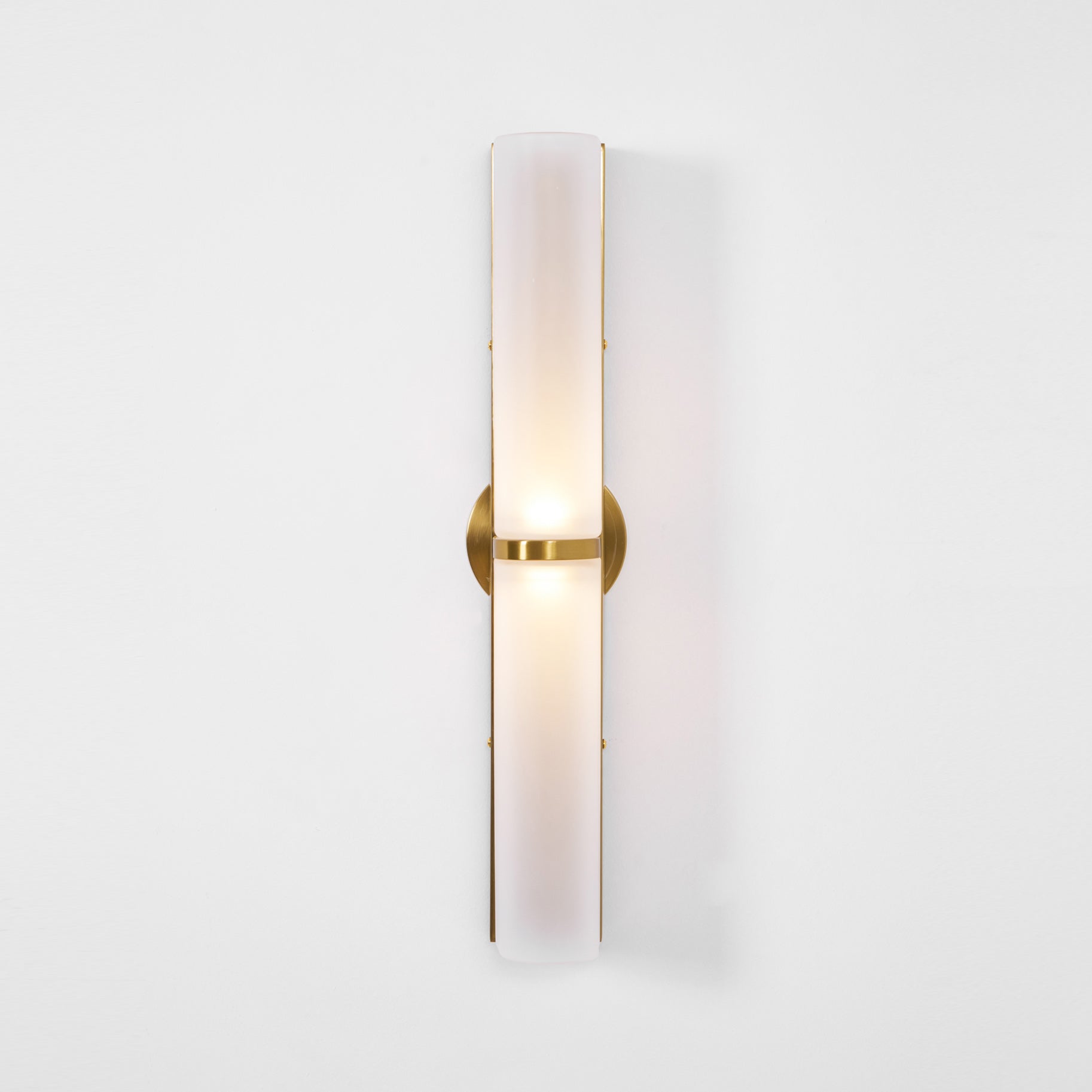 Slim Glass Tube LED Wall Light, Modernist