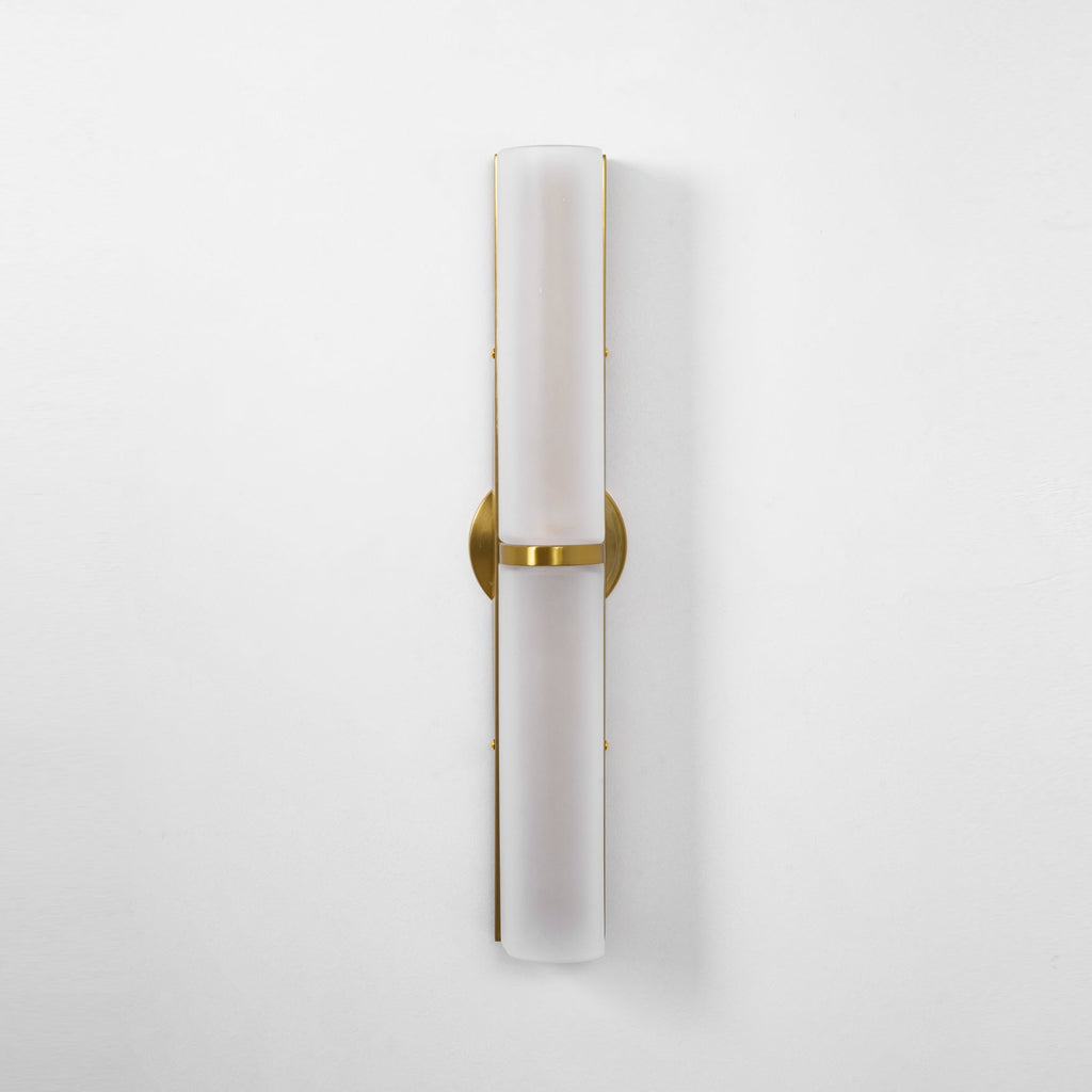 Slim Glass Tube LED Wall Light, Modernist