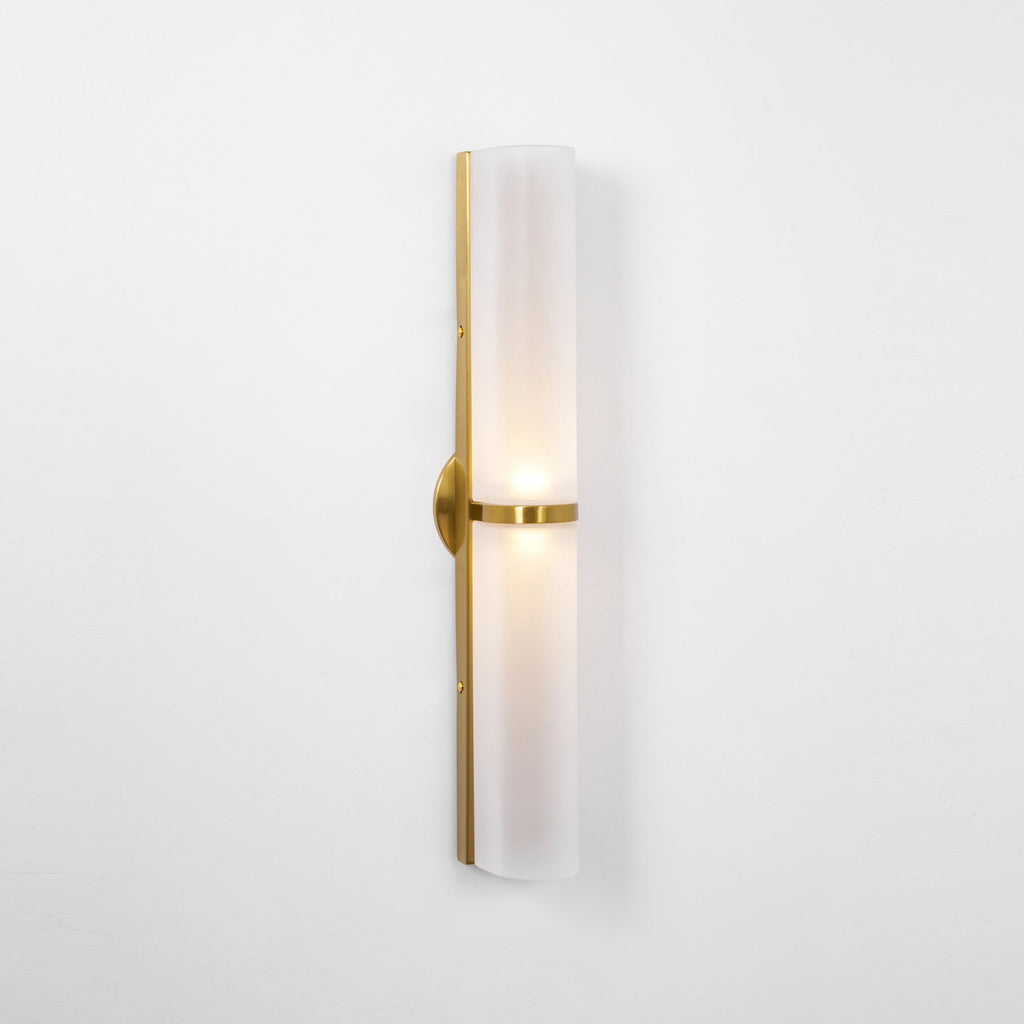 Slim Glass Tube LED Wall Light, Modernist