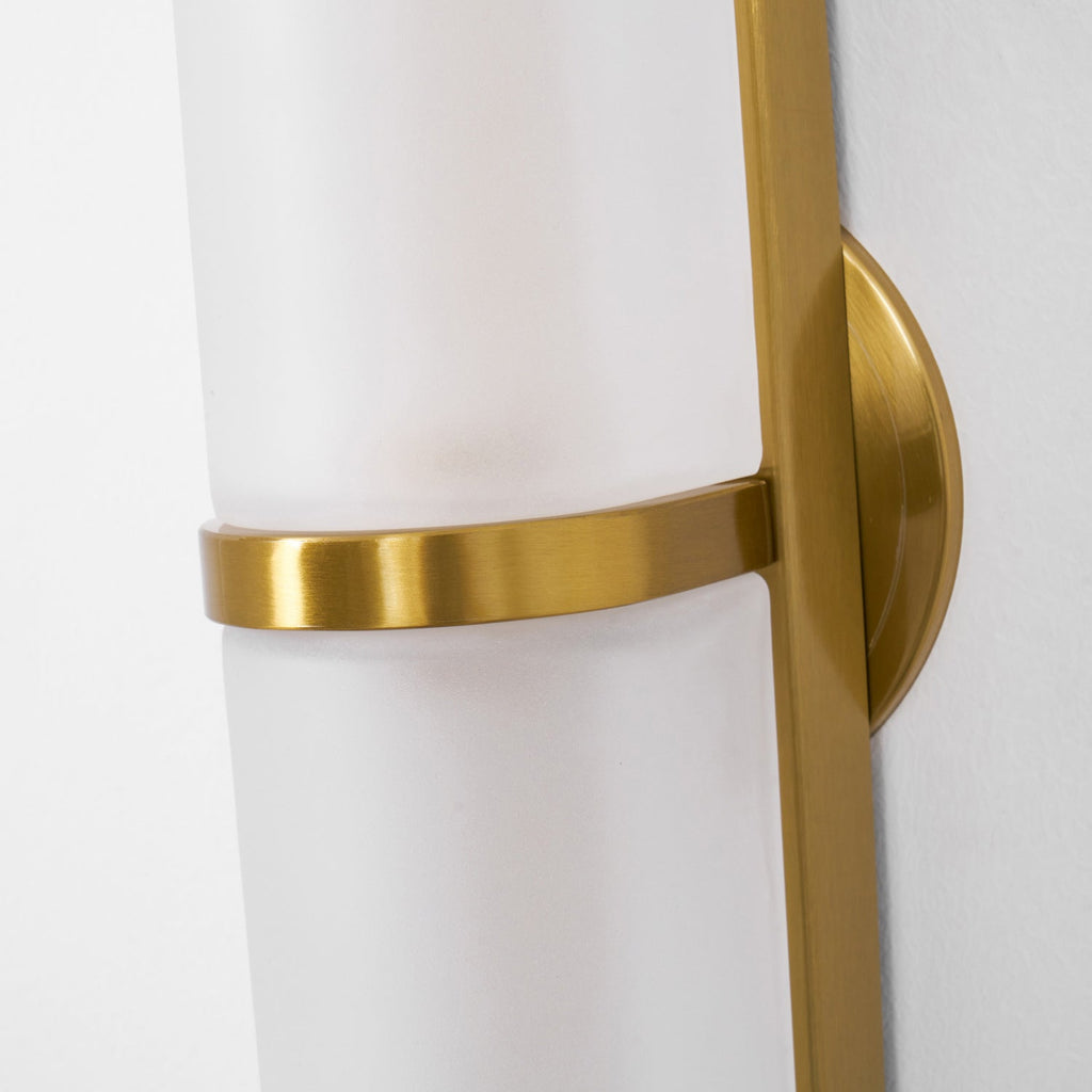 Slim Glass Tube LED Wall Light, Modernist