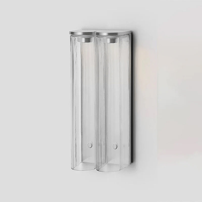 Slim Glass Tube LED Wall Light, Modernist