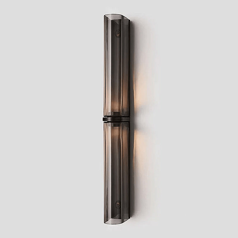 Slim Glass Tube LED Wall Light, Modernist