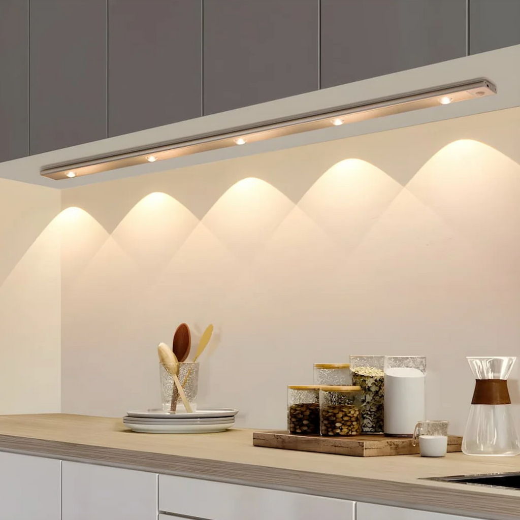 SmartWall: Rechargeable LED Wall Light with Motion Sensor & Touch Dimmer – for Indoor Use & Staircases