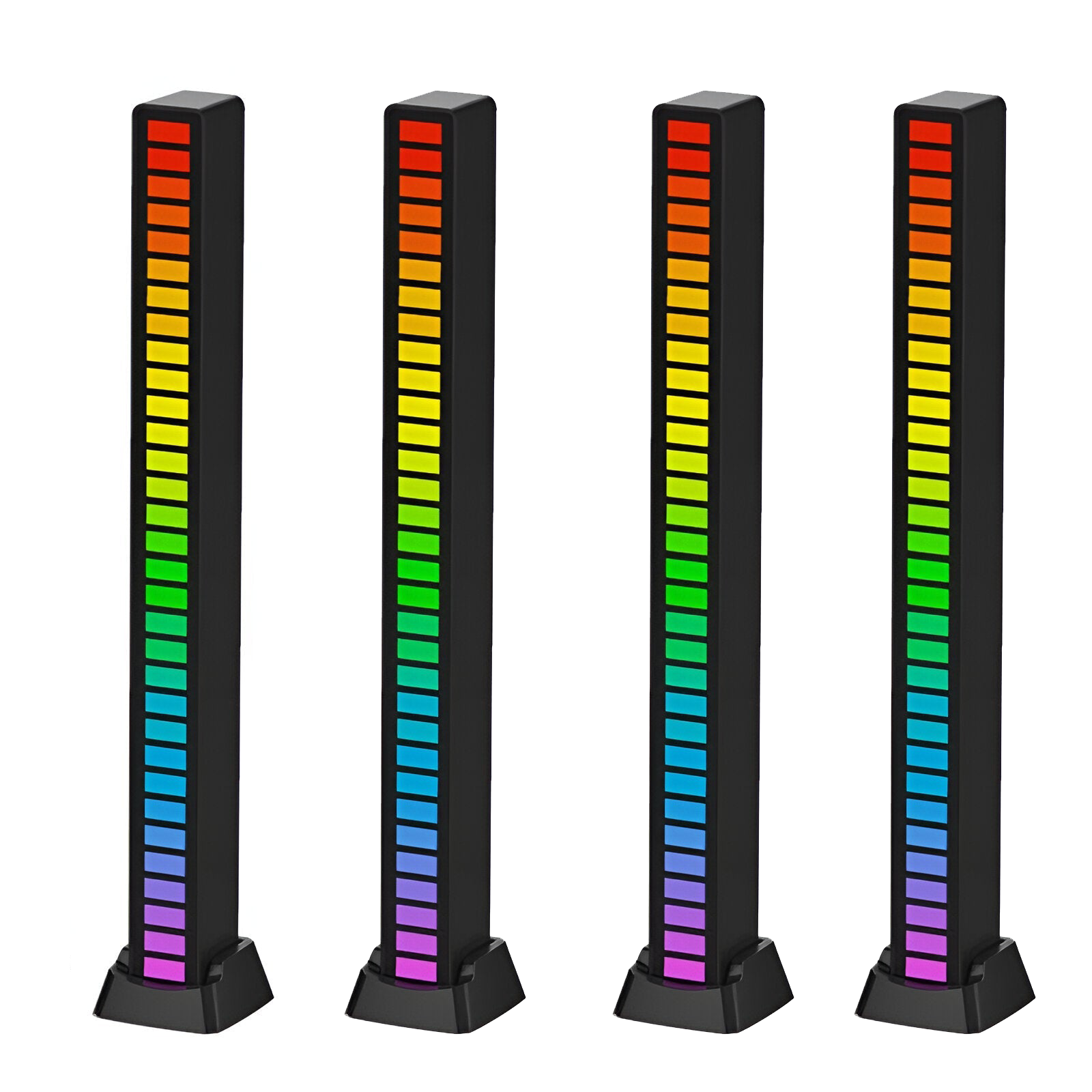 RGB Light Bar Sound Activated LED Ambient Music Sync Lighting