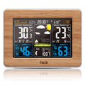 Wireless Weather Station, Color LCD Display, Indoor/Outdoor Sensor, USB Powered