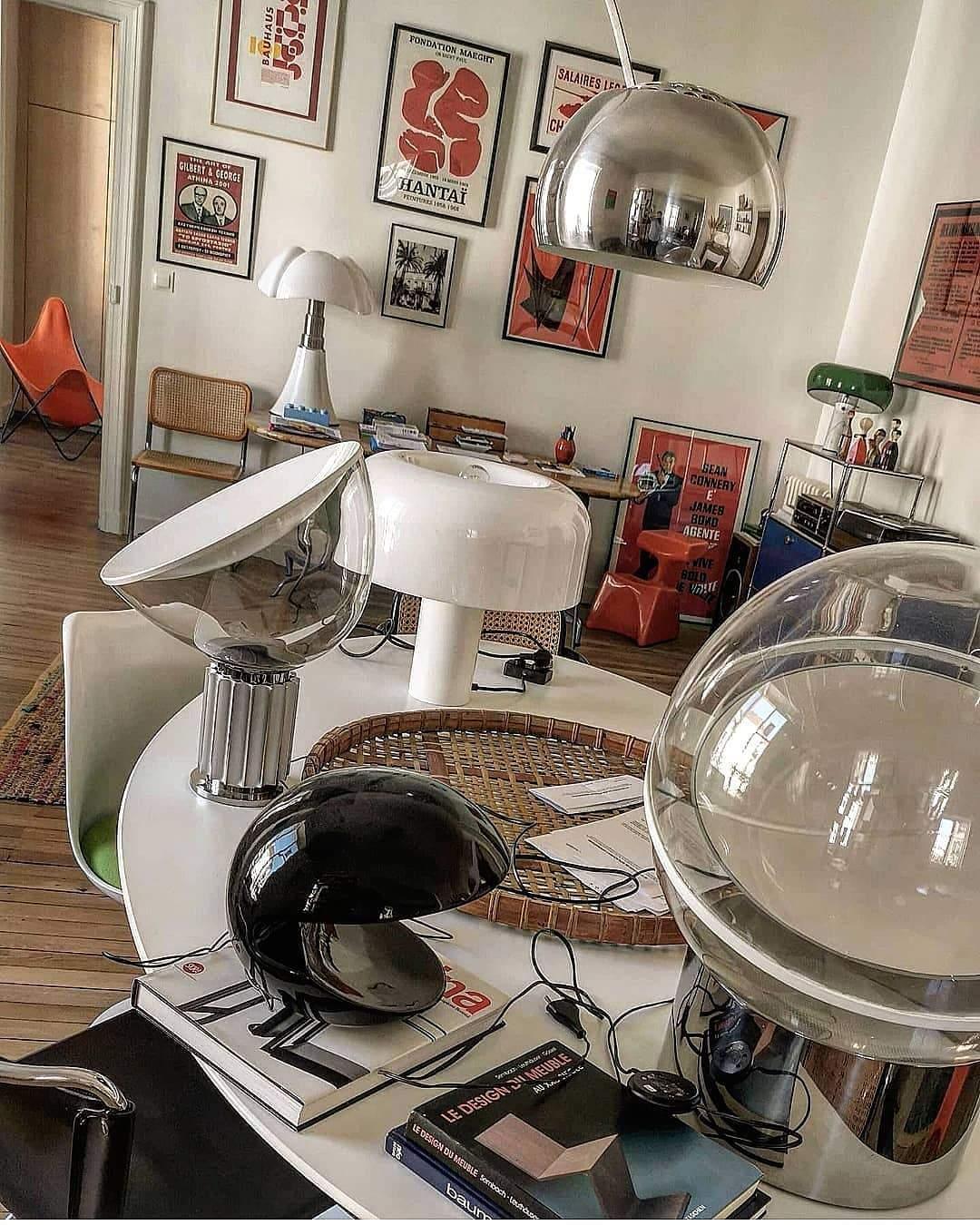 Bello Tafellamp | Italiaans Carrara Marmer, Nostalgisch Silhouet