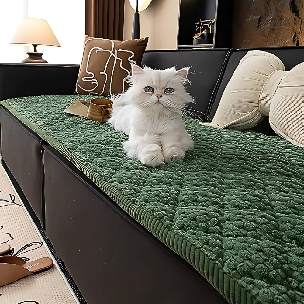 SofaGuard: Quilted Sofa Cover – Non-Slip Sofa Cover as a Pet Protection Blanket