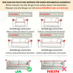 SofaGuard: Waterproof Jacquard Sofa Cover with Non-Slip Back and Easy-Care Fabric – for Living Rooms & Family Households