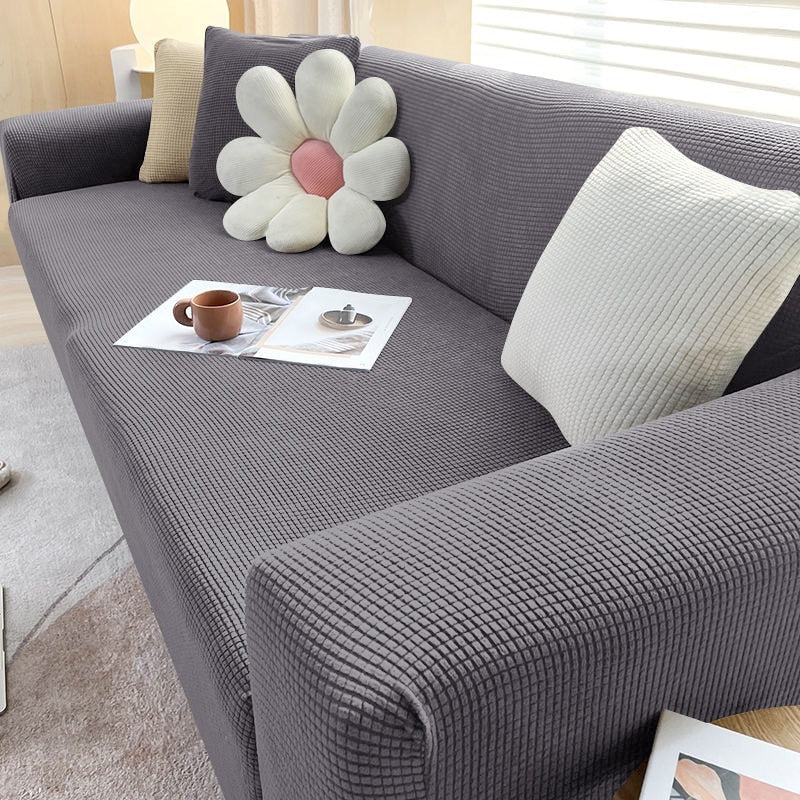 Universal Stretch Sofa Cover – Elastic Couch Slipcover, Washable Furniture Protector