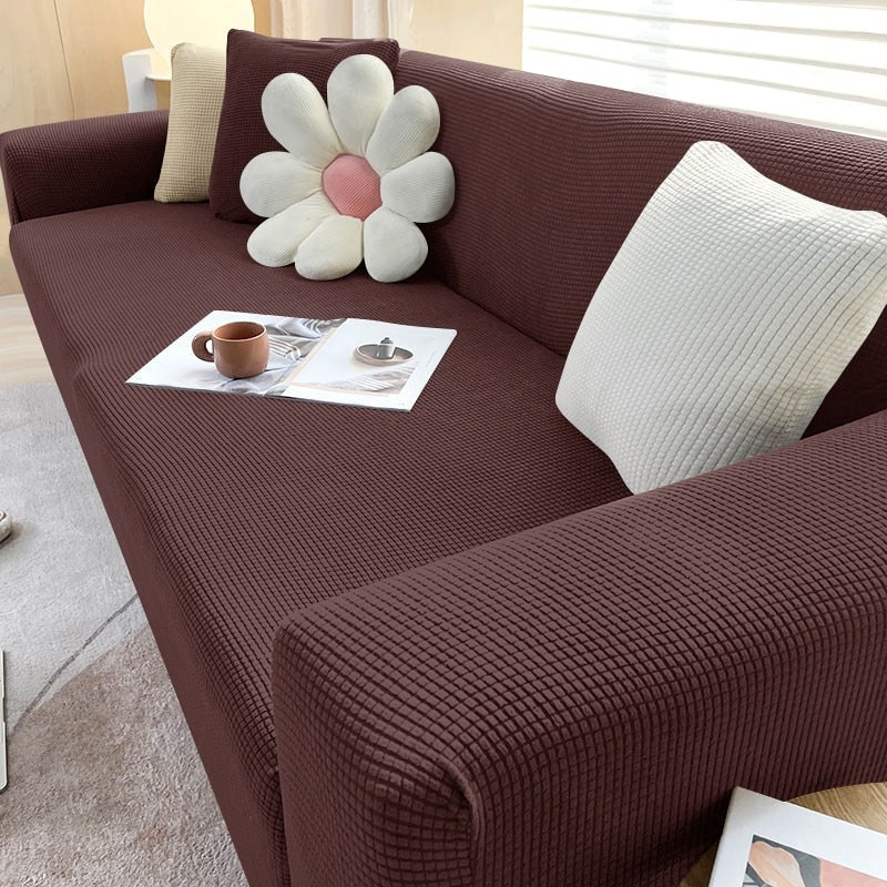 Universal Stretch Sofa Cover – Elastic Couch Slipcover, Washable Furniture Protector