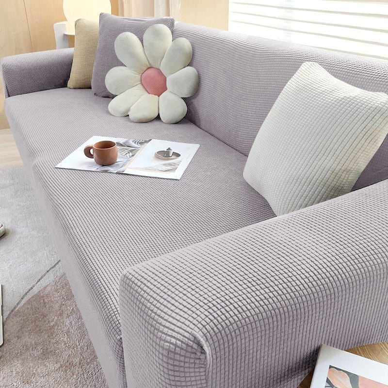Universal Stretch Sofa Cover – Elastic Couch Slipcover, Washable Furniture Protector