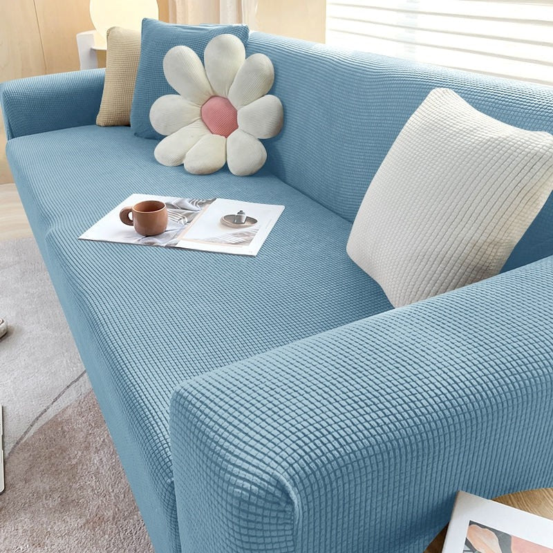 Universal Stretch Sofa Cover – Elastic Couch Slipcover, Washable Furniture Protector