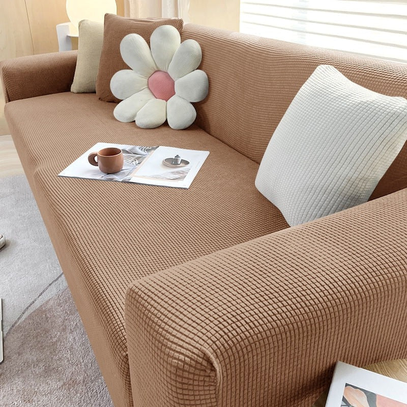 Universal Stretch Sofa Cover – Elastic Couch Slipcover, Washable Furniture Protector