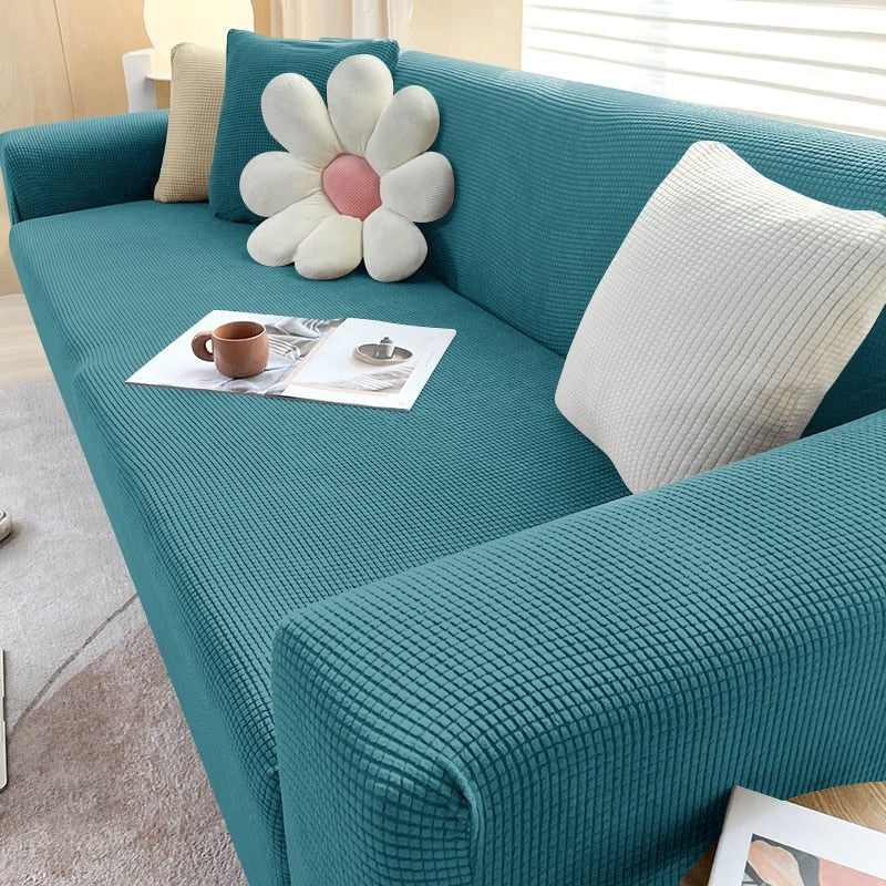 Universal Stretch Sofa Cover – Elastic Couch Slipcover, Washable Furniture Protector