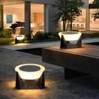 SolarGlanz: Elegant Solar-Powered Outdoor Light – Stylish Illumination for Garden & Terrace