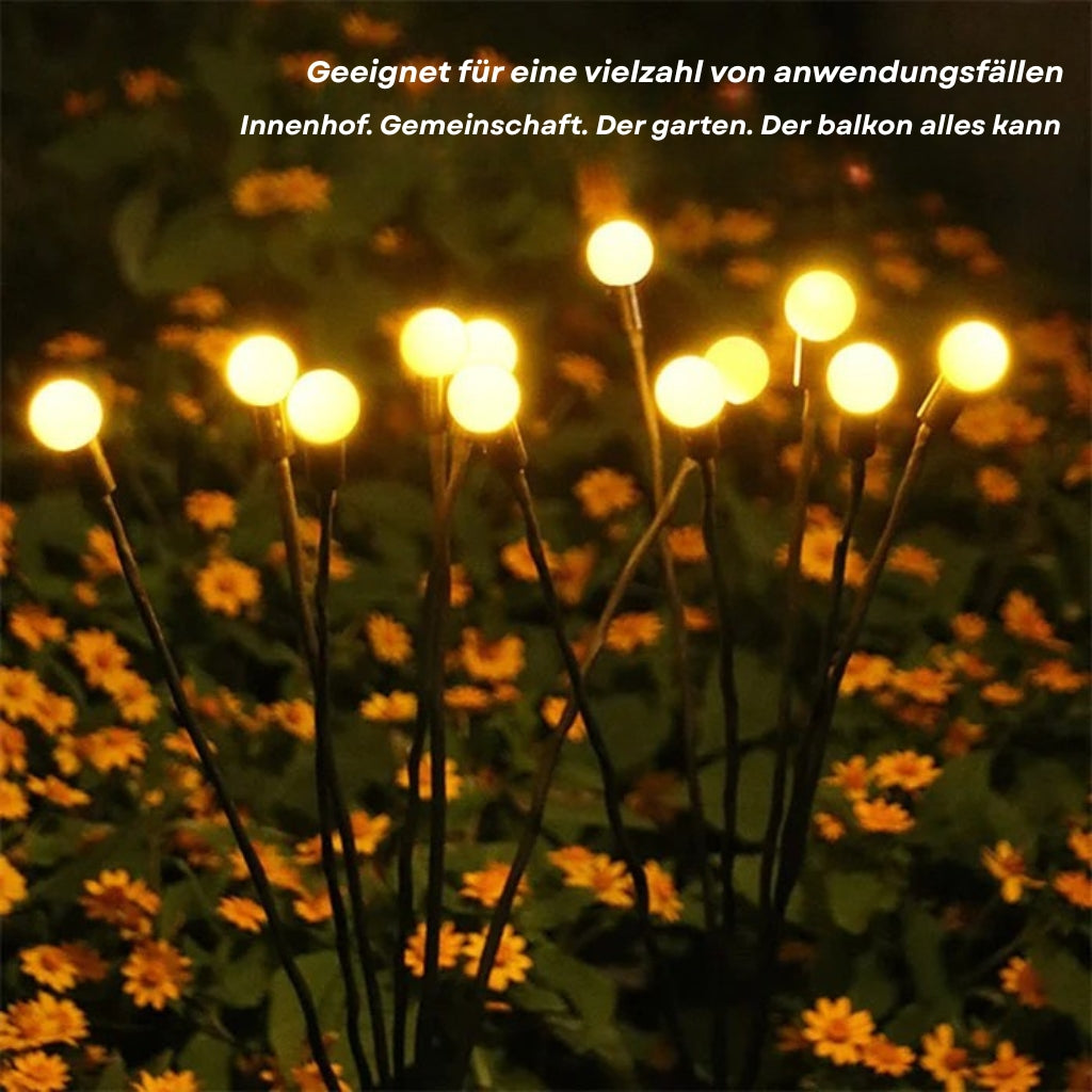 SolarGlow: Solar-Powered Firefly Garden Light with Color Play & Long Duration – for Yard & Outdoor Lighting