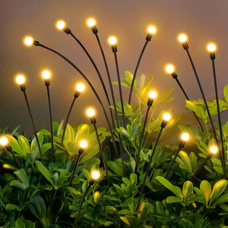 SolarGlow: Solar-Powered Firefly Garden Light with Color Play & Long Duration – for Yard & Outdoor Lighting