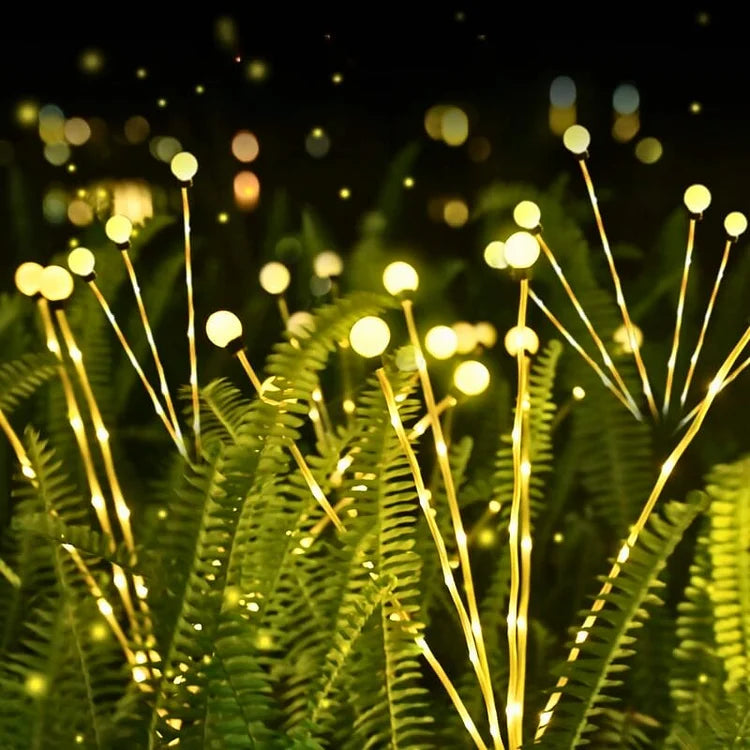 SolarGlow: Solar-Powered Firefly Garden Light with Color Play & Long Duration – for Yard & Outdoor Lighting